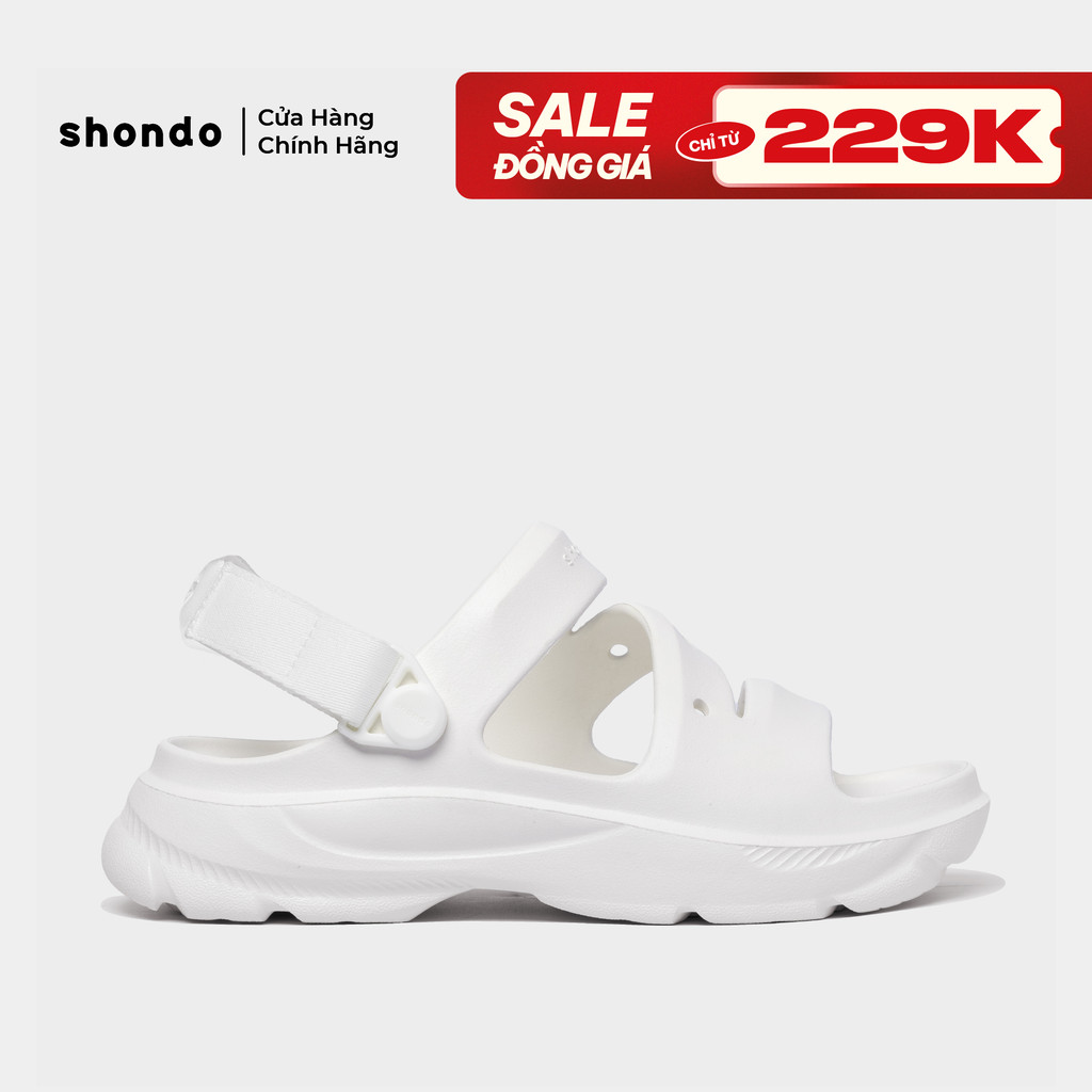 Sandal Shondo FX F100000 màu trắng