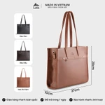 Túi Lata (Thời trang nữ form vuông tối giản - Túi xách da TX32) — ảnh 6