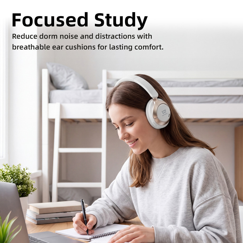 Tai nghe GOOJODOQ có chế độ chống ồn 3 chế độ chống ồn Kết nối không dây Bluetooth 6.0 Ghép nối thiết bị kép | BigBuy360 - bigbuy360.vn