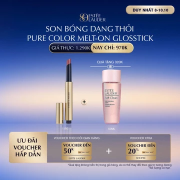 [MỚI] Estee Lauder Pure Color Melt-On Glosstick 1.8g • Son bóng dạng thỏi với độ bóng phản chiếu như gương