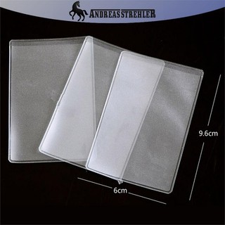 Onetimingfine 10 CÁI PVC Hộp đựng thẻ tín dụng Bảo vệ thẻ ID Vỏ danh thiếp Clear Frosted VN
