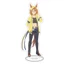 SQ11 Uma Musume: Lọ Lem Màu Xám Đứng Đĩa Acrylic Đứng Ký Hiệu Để Bàn Anime Trang Trí