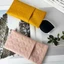 Túi đựng kính mắt JKDESIGN bằng da PU chống nước, thiết kế cao cấp, đơn/đôi lớp, phụ kiện du lịch