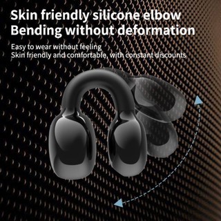 Tai nghe Bluetooth 5.3 SOULSPACE dẫn truyền xương 1 tai, cuộc gọi dài, âm thanh HiFi không dây
