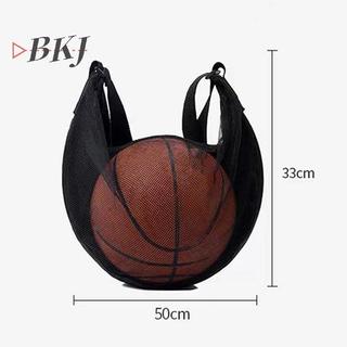 [KJ] 1 Túi Đơn Có Dây Kéo Túi Lưới Bảo Quản Thiết Bị Thể Thao Dây Rút Sling Lưới Bảo Quản Mang Bóng Rổ [Mới]