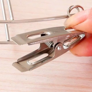 [Móc dù] Móc dù, móc trùm tròn 20 kẹp treo quần áo, tất vớ, đồ lót, chất liệu inox siêu bền, tiện dụng