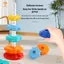 1 Bộ Đồ Chơi Xếp Chồng Xoay Tháp Cầu Vồng Montessori Trẻ Em Phát Triển Kỹ Năng Vận Động Xếp Chồng Đồ Chơi Trò Chơi Quà Tặng Giáo Dục Mới