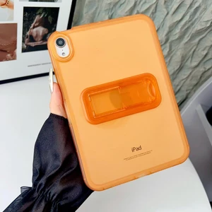 Ốp Lưng Mềm Trong Suốt Cho IPad Mini 4 5 6 7 8 9 10 11 A16A17Pro Air2 Air3 Air4 Air5 10.9 "Air13 10.2" Pro11 Air M2 M3 M4 Pro 11 M5 Pro12.9 Pro13 Cover Lilac Hot Pink