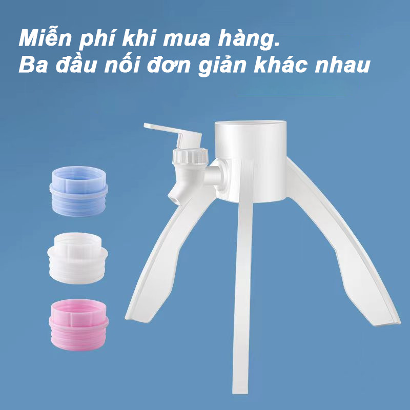 Giá đỡ bình nước kèm vòi tiện lợi, kệ úp bình nước đóng chai dùng cho gia đình và văn phòng hiện đại