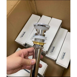 Ống thoát nước lớn Kohler K-R7120T, phụ kiện thoát nước gốm chống mùi, màu bạc/đen/vàng