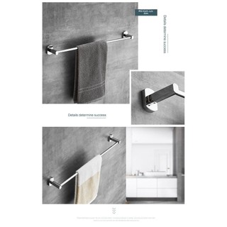 【 KOHLER 】Giá treo khăn tắm hai lớp không cần khoan, nhiều kích cỡ, giá treo khăn bằng đồng, giá treo khăn tắm chống ăn