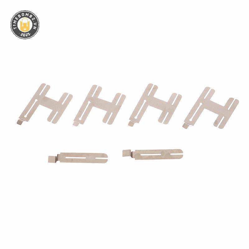 {TB & Bag} 10 Bộ Tấm Nickle dải thép mạ niken được sử dụng rộng rãi trong pin Hydride và Lithium kim loại Niken cải thiện hiệu quả công việc.