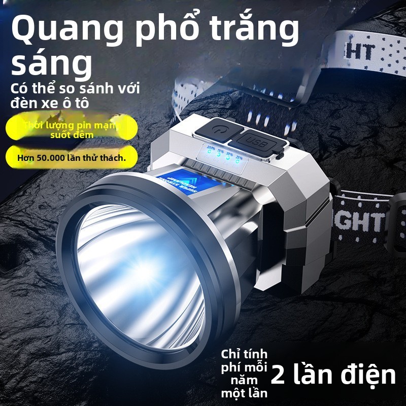 Đèn Pha D1OK siêu sáng cho câu cá ban đêm