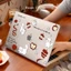 Ốp Macboot Air Pro Mèo Con Và Quả Táo Đỏ Cute Chống Xước | KTAP - World of Decals