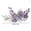 Kẹp tóc đính đá pha lê tím - Phụ kiện tiệc cưới cô dâu cho các sự kiện trang trọng