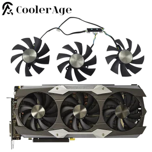 Quạt Card Video i87mm Cho ZOTAC GTX 1080 Ti AMP EXTREME 11G 87MM GA92S2U GTX1080Ti Quạt Làm Mát Card Đồ Họa *