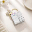Đồ chơi Fidget bàn phím Mini DONOVANQQ, Móc khóa giải nén bàn phím 4 phím sáng tạo, Tương tác dễ thương không có đèn LED Nút có thể nhấp vào Móc khóa công tắc cơ khí Trang trí văn phòng