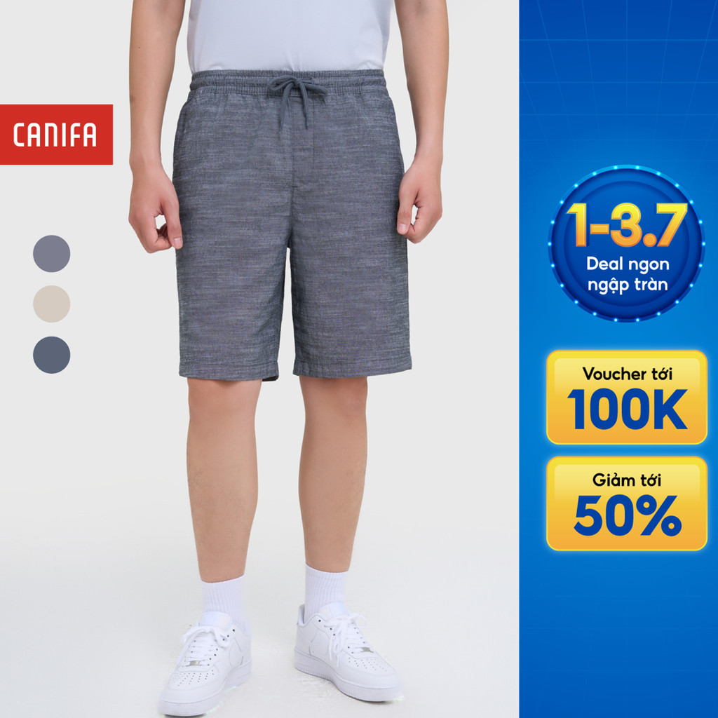 Quần short nam CANIFA cạp chun 8BS25S004