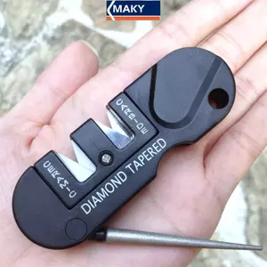 MAKY Máy Mài Kim Cương Dụng Cụ Cắm Trại Bánh Răng Làm Sắc Nét Gốm Mài Cá Móc Nhà Thơ Carbide Đá Mài Ngoài Trời Dụng Cụ Di Động VN