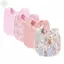 AMLU 4 Yếm Cho Bé, Khăn Nước Bọt Hai Lớp Cotton, Bộ Yếm In Hình Hoạt Hình Chất Lượng Cao Phụ Kiện Trẻ Sơ Sinh