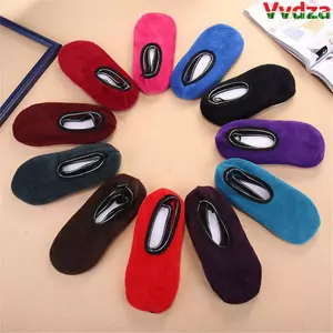 Tất giữ nhiệt VVDZA Quà tặng Dép chống trượt Mùa đông ấm áp