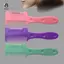Tông đơ cắt tóc 2 trong 1 Barberb Home Bangs Máy cắt tóc Bàn chải tay cầm mỏng có dao cạo Dụng cụ tạo kiểu có thể tháo rời Mới