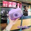 Bình Nước Kawaii Trẻ Em 400ml Dễ Thương Máy Ảnh Trẻ Em Chai Nước Chống Rò Rỉ Có Ống Hút Cho Học Tập gelhvn