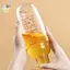 Cốc lắc tay Cotail bằng nhựa có vảy 350ml / 530ml / 700ml / 1000ml Trà sữa Uống Bình lắc Dụng cụ thanh trộn ELWW