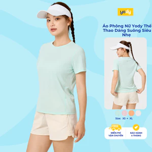 Áo Phông Nữ Yody Thể Thao Dáng Suông Siêu Nhẹ WATS26S015