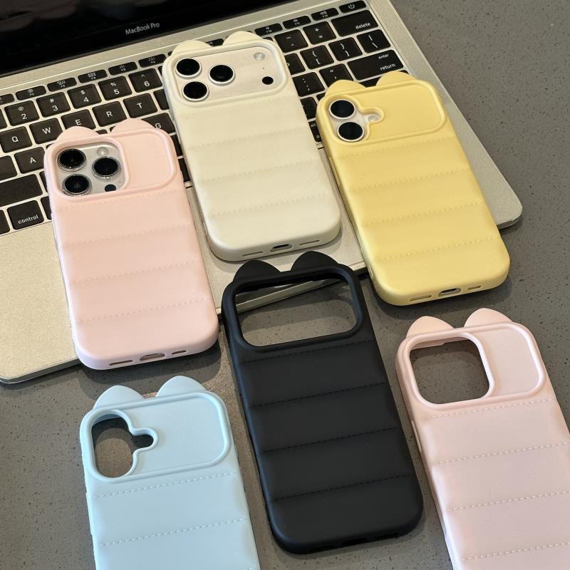 Ốp lưng Mèo Cầu May sáng tạo bảo vệ máy, dành cho iPhone 14/15/16ProMax17 mẫu mới 1213