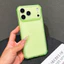 Ốp Điện Thoại Bốn Góc Dopamine Màu Trơn Cho iPhone 17 Pro Max 17 Air 16 Plus 15 14 13 12 11 Vỏ Bảo Vệ Chống Sốc