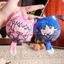 Bocchi the Rock Sang Trọng Móc Khóa Hitori Gotoh Ryo Yamada Tai Mèo Dango Sang Trọng Mặt Dây Chuyền Túi Charm 10cm