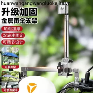 Xe Máy Ô Đứng Giá Đỡ Pin Xe Máy Điện Xe Đạp Ô Đứng Tấm Che Nắng Hỗ Trợ Dù Đứng Nắng Soli