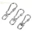 GE Thép không gỉ Xoay Móc Treo Loing Chó Dây Xích Bule Qui Phát Hành Bule Carabiner Kẹp Cho Chó Đi Bộ Cắm Trại VN