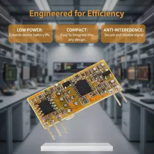 Mô-đun thu không dây Superheterodyne GE RXB8 433 MHz Chống nhiễu mạnh mẽ cho Robot điều khiển không dây ô tô AVR RC VN
