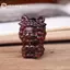 GE Miniature Padauk Sheep Zodiac Hình khắc chi tiết để trang trí năm mới của Trung Quốc VN