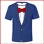 Thám Tử Lừng Danh Conan Áo Thun Anime Unisex Tee Cho Trẻ Em Người Lớn Cosplay Kaito Kiddo 3D Áo Sơ Mi Tay Ngắn Hàng Đầu Thường Ngày Plus Kích Thước