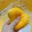 HFTOY Đồ chơi giảm căng thẳng Quả bóng xoài thực tế Siêu chậm Đàn áp Fidget Bơ Đồ chơi giảm lo âu cho văn phòng ~