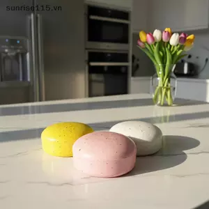 SRVN Macaron Bánh Mì Bóp Đồ Chơi Mềm Có Thể Tái Sử Dụng Silicon Giảm Căng Thẳng Fidget Đồ Chơi Để Giảm Áp Lực Công Việc.