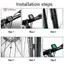 < WHPHous-t > GPS Bicycleputer Đồng hồ tốc độ có dây Xe đạp chống nước LCDputer Răng xanh Tốc độ đi xe đạp Giá đỡ Đồng hồ đo tốc độ Phụ kiện ngoài trời Đẹp