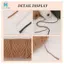 Bộ 3 sợi Macrame - Dây cotton cho các dự án DIY Tấm thảm Dream Catcher - Dây cotton - Trắng Olive Xanh Hồng