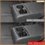 Nắp tựa tay phía sau ô tô Khung giữ cốc nước phía sau Giá đỡ cốc Trim Miếng dán cho Prado LC250 2024 Sợi Carbon