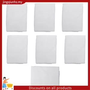 7 Khăn Cotton Trắng Cao Cấp Chất Lượng Khách Sạn Mềm Khăn Tay 30X30cm