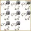 16 chiếc Kẹp Keck bằng thép không gỉ NO.24 cho khớp nối mặt đất thủy tinh 24 / 29 24 / 40
