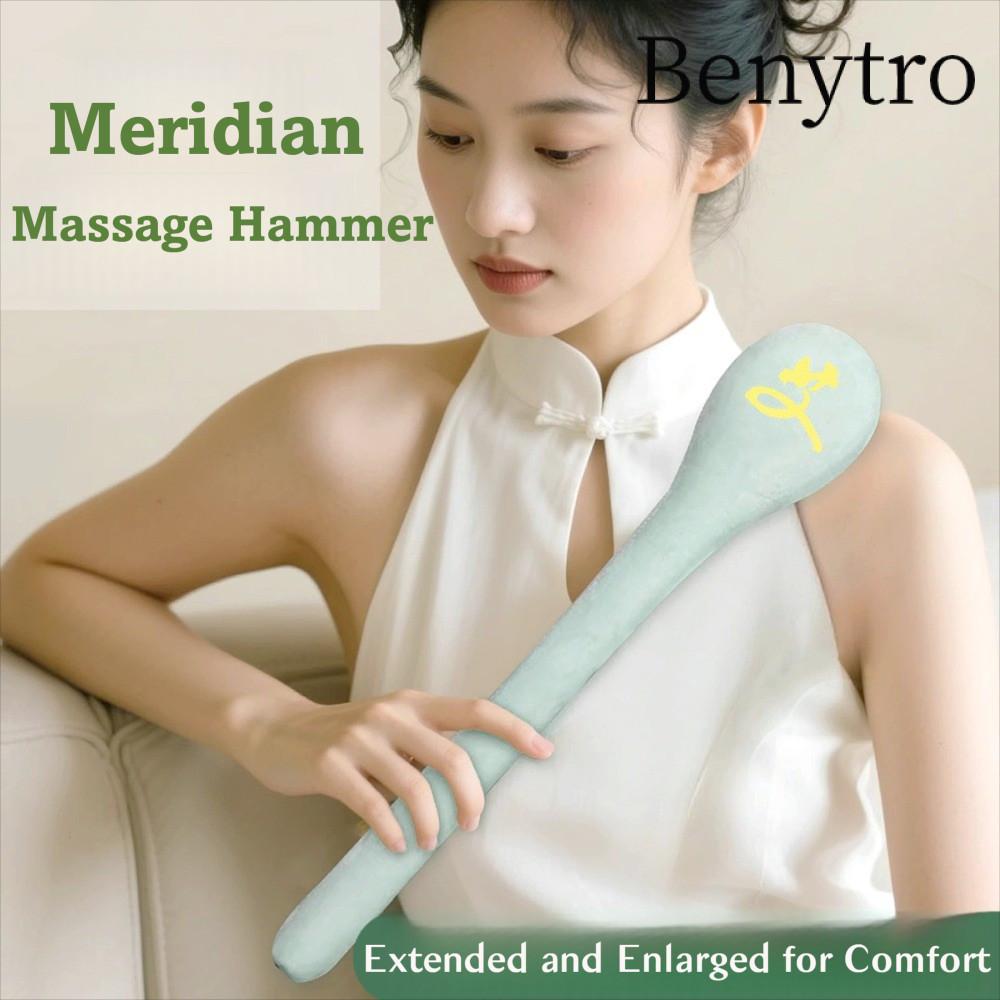 Búa bấm huyệt cơ thể BENYTRO, Búa massage di động tự massage, Massage kinh tuyến thủ công thực tế Bấm huyệt Khai thác Búa sức khỏe Giảm mệt mỏi