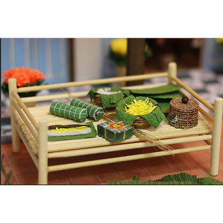 Mô hình gỗ tự lắp ráp DIY- Thế Giới Tí Hon - ĐÊM GIAO THỪA - TX05 (Sản phẩm chưa kèm keo)