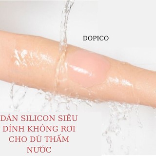 Miếng dán ngực ti silicon cao cấp chống lộ nhũ hoa siêu dính tái sử dụng nhiều lần DEVARI D1222