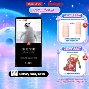 Tã dán Huggies Black Label size NB 52/S 44 miếng