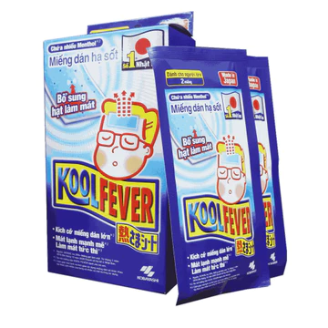 TTBYT Miếng Dán Hạ Sốt Koolfever Dành Cho Người Lớn Traphaco - Hỗ trợ Hạ Sốt Nhanh, Mát Da, Giảm Nhiệt, Kích Cỡ Lớn