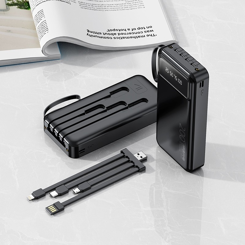 Sạc dự phòng YM489 dung lượng 20000mah hỗ trợ sạc nhanh nhiều dòng thiết bị | BigBuy360 - bigbuy360.vn